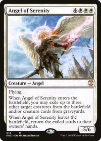 Angel of Serenity - Commander: Kaldheim (KHC) #18 - Mythic Magic: The Gathering Trading Card