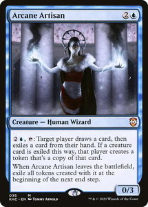 Arcane Artisan - Commander: Kaldheim (KHC) #36 - Mythic Rare Magic: The Gathering Trading Card