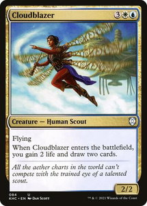 Cloudblazer - Commander: Kaldheim (KHC) #84 - Uncommon Magic: The Gathering Trading Card