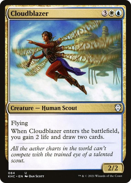 Cloudblazer - Commander: Kaldheim Magic: The Gathering trading card