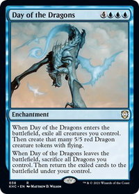 Day of the Dragons - Commander: Kaldheim (KHC) #38 - Rare Magic: The Gathering Trading Card