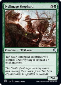Nullmage Shepherd - Commander: Kaldheim (KHC) #70 - Uncommon Magic: The Gathering Trading Card