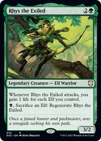 Rhys the Exiled - Commander: Kaldheim (KHC) #73 - Rare Magic: The Gathering Trading Card