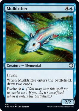 Mulldrifter - Commander: Kaldheim Magic: The Gathering trading card
