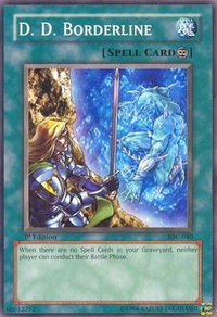 D.D. Borderline - Invasion of Chaos (IOC) #IOC-040 - Common / Short Print YuGiOh Trading Card