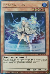 Raging Eria - The Lost Art Promotion (LART) #LART-EN031 - Ultra Rare YuGiOh Trading Card