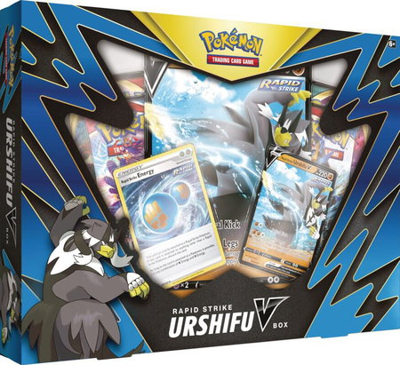 Rapid Strike Urshifu V Box trading card from SWSH05: Battle Styles Rapid Strike Urshifu V Box - SWSH05: Battle Styles Pokémon trading card