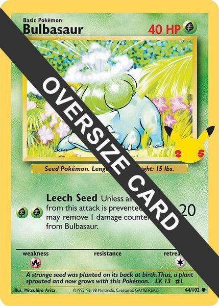 Bulbasaur - First Partner Pack Pokémon trading card