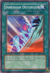 Dimension Distortion - Invasion of Chaos (IOC) #IOC-044 - Common / Short Print YuGiOh Trading Card