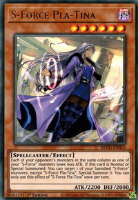 S-Force Pla-Tina - Blazing Vortex (BLVO) #BLVO-EN015 - Ultra Rare YuGiOh Trading Card