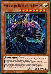 Maha Vailo, Light of the Heavens - Blazing Vortex (BLVO) #BLVO-EN024 - Super Rare YuGiOh Trading Card