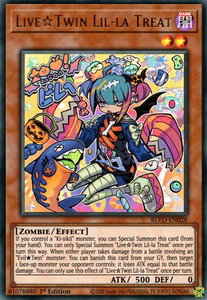 Live Twin Lil-la Treat - Blazing Vortex (BLVO) #BLVO-EN028 - Ultra Rare YuGiOh Trading Card