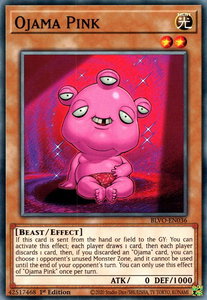 Ojama Pink - Blazing Vortex (BLVO) #BLVO-EN036 - Common / Short Print YuGiOh Trading Card