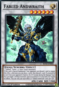 Fabled Andwraith - Blazing Vortex (BLVO) #BLVO-EN044 - Super Rare YuGiOh Trading Card