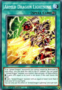 Armed Dragon Lightning - Blazing Vortex (BLVO) #BLVO-EN053 - Common / Short Print YuGiOh Trading Card