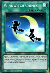 Windwitch Chimes - Blazing Vortex (BLVO) #BLVO-EN059 - Super Rare YuGiOh Trading Card