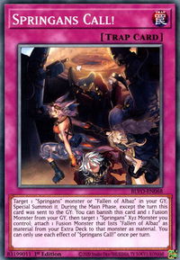 Springans Call! - Blazing Vortex (BLVO) #BLVO-EN068 - Common / Short Print YuGiOh Trading Card