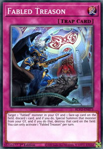 Fabled Treason - Blazing Vortex (BLVO) #BLVO-EN073 - Common / Short Print YuGiOh Trading Card