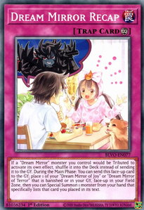 Dream Mirror Recap - Blazing Vortex (BLVO) #BLVO-EN077 - Common / Short Print YuGiOh Trading Card