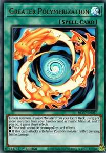 Greater Polymerization - Blazing Vortex (BLVO) #BLVO-EN087 - Ultra Rare YuGiOh Trading Card