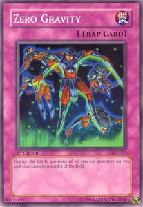 Zero Gravity - Invasion of Chaos (IOC) #IOC-053 - Common / Short Print YuGiOh Trading Card