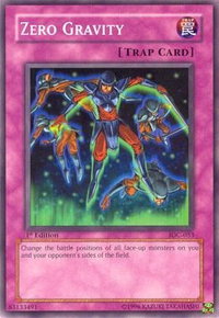 Zero Gravity - Invasion of Chaos (IOC) #IOC-053 - Common / Short Print YuGiOh Trading Card