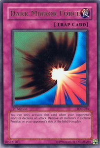 Dark Mirror Force - Invasion of Chaos (IOC) #IOC-054 - Ultra Rare YuGiOh Trading Card