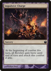 Impulsive Charge - Hero's Path Promos (HERO) #8 - Special Magic: The Gathering Trading Card