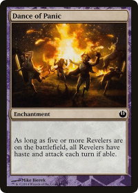 Dance of Panic - Hero's Path Promos (HERO) #15 - Special Magic: The Gathering Trading Card