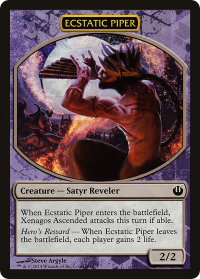 Ecstatic Piper - Hero's Path Promos (HERO) #3 - Special Magic: The Gathering Trading Card