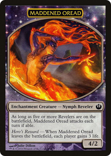 Maddened Oread trading card from Hero's Path Promos Maddened Oread - Hero's Path Promos Magic: The Gathering trading card