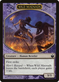 Wild Maenads - Hero's Path Promos (HERO) #7 - Special Magic: The Gathering Trading Card