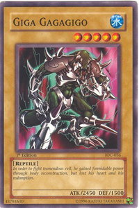 Giga Gagagigo - Invasion of Chaos (IOC) #IOC-056 - Common / Short Print YuGiOh Trading Card