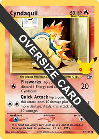 Cyndaquil - First Partner Pack (FPP) #057/111 - Rare Pokémon Trading Card
