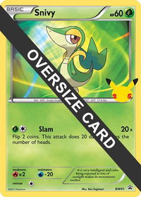 Snivy - First Partner Pack (FPP) #BW01 - Rare Pokémon Trading Card