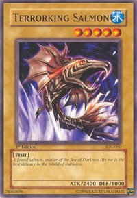 Terrorking Salmon - Invasion of Chaos (IOC) #IOC-060 - Common / Short Print YuGiOh Trading Card