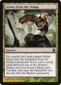 Grown from the Stump - Hero's Path Promos (HERO) #8 - Special Magic: The Gathering Trading Card
