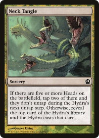 Neck Tangle - Hero's Path Promos (HERO) #10 - Special Magic: The Gathering Trading Card