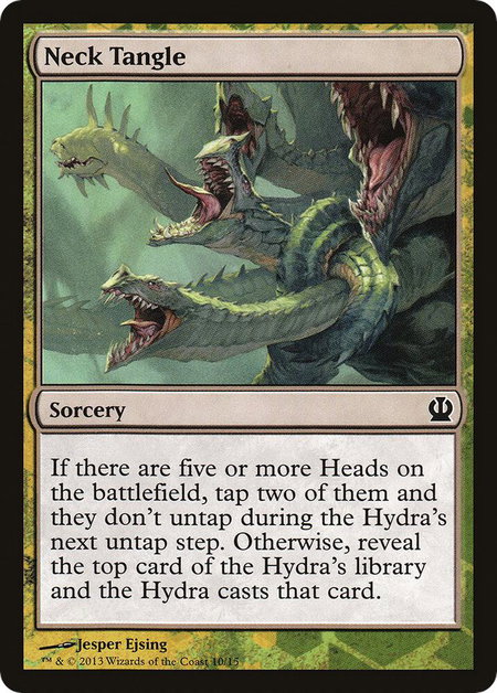 Neck Tangle - Hero's Path Promos Magic: The Gathering trading card