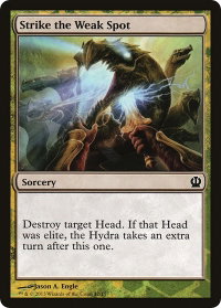 Strike the Weak Spot - Hero's Path Promos (HERO) #12 - Special Magic: The Gathering Trading Card