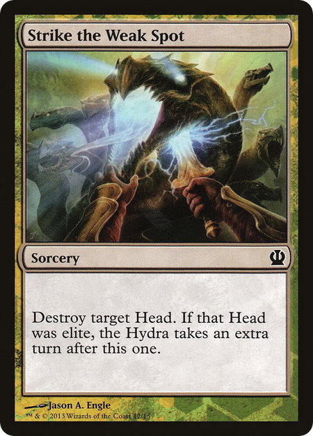 Strike the Weak Spot - Hero's Path Promos Magic: The Gathering trading card