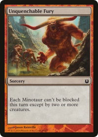 Unquenchable Fury (Battle the Horde) - Hero's Path Promos (HERO) #10 - Special Magic: The Gathering Trading Card