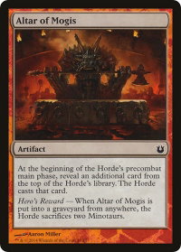 Altar of Mogis - Hero's Path Promos (HERO) #11 - Special Magic: The Gathering Trading Card