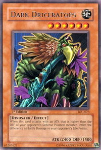 Dark Driceratops - Invasion of Chaos (IOC) #IOC-073 - Rare YuGiOh Trading Card