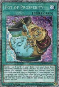 Pot of Prosperity (Starlight Rare) - Blazing Vortex (BLVO) #BLVO-EN065 - Starlight Rare YuGiOh Trading Card