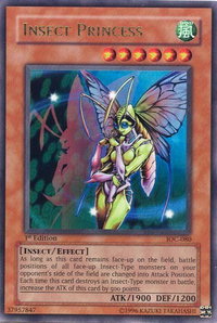 Insect Princess - Invasion of Chaos (IOC) #IOC-080 - Ultra Rare YuGiOh Trading Card