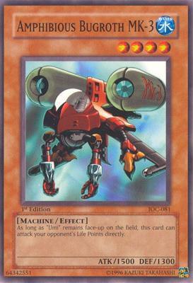 Amphibious Bugroth Mk-3 - Invasion of Chaos YuGiOh trading card