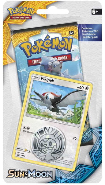 Sun & Moon Single Blister Pack [Pikipek] - SM Base Set Pokémon trading card