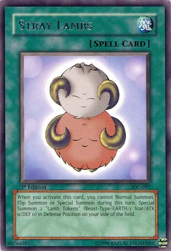 Stray Lambs - Invasion of Chaos YuGiOh trading card