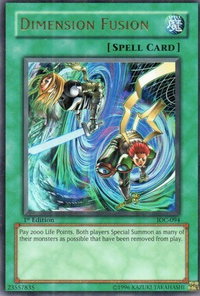 Dimension Fusion - Invasion of Chaos (IOC) #IOC-094 - Ultra Rare YuGiOh Trading Card